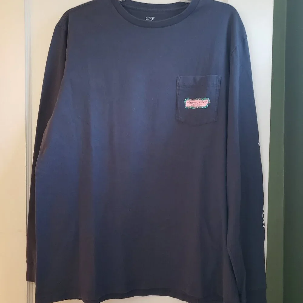 EUC Men's Vineyard Vines Christmas shirt size Large - Picture 5 of 7